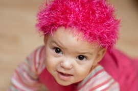 Yep, I put a pink wig on my baby. What of it?